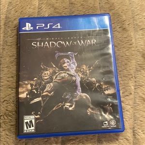 PS4 / PlayStation Shadow of War video game